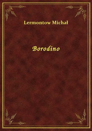 Borodino – ebook