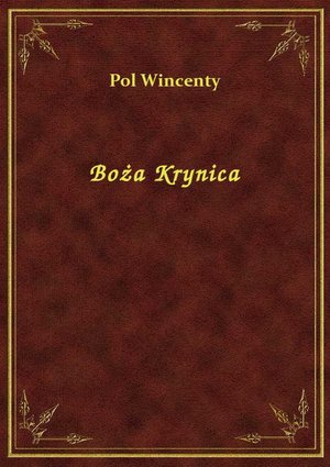 Boża Krynica – ebook