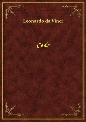 Cedr – ebook