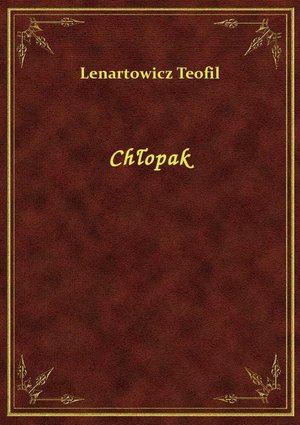 Chłopak – ebook