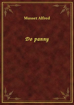 Do panny – ebook