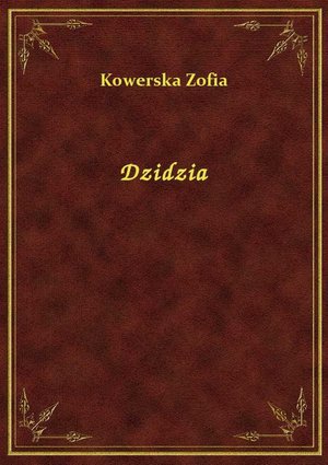 Dzidzia – ebook