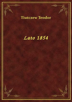 Lato 1854 &ndash; ebook