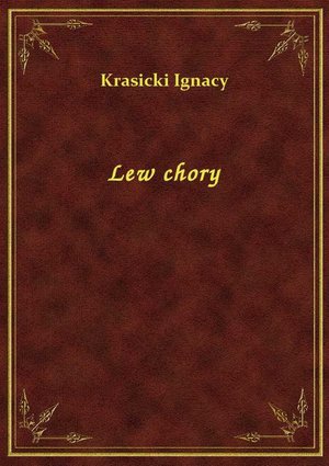 Lew chory &ndash; ebook