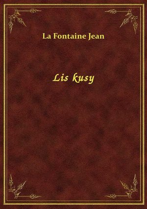 Lis kusy &ndash; ebook