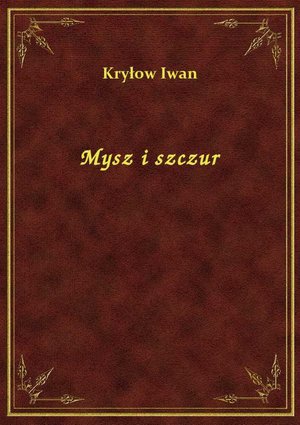 Mysz i szczur &ndash; ebook