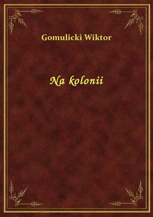 Na kolonii – ebook
