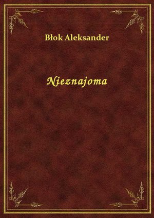 Nieznajoma – ebook