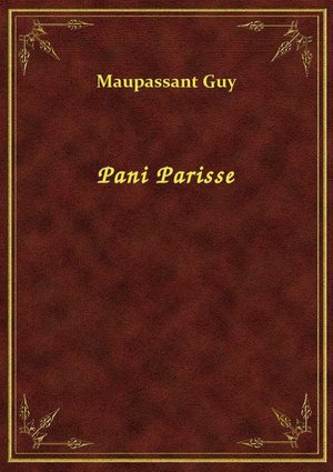 Pani Parisse – ebook