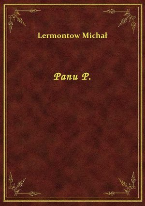Panu P. &ndash; ebook