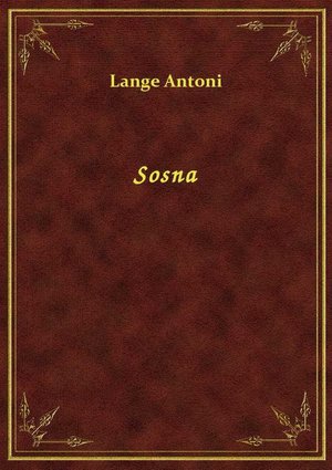 Sosna &ndash; ebook