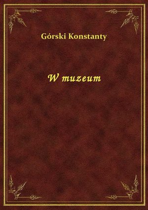 W muzeum &ndash; ebook