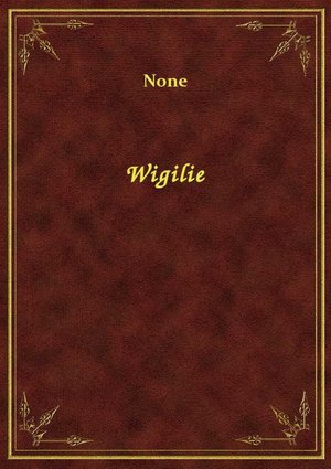 Wigilie &ndash; ebook