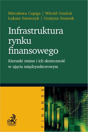 Infrastruktura rynku finansowego - kierunki zmian i ich skuteczność w ujęciu międzysektorowym – ebook