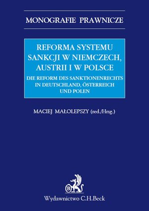 Reforma systemu sankcji w Niemczech, Austrii i w Polsce – ebook