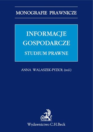 Informacje gospodarcze. Studium prawne – ebook