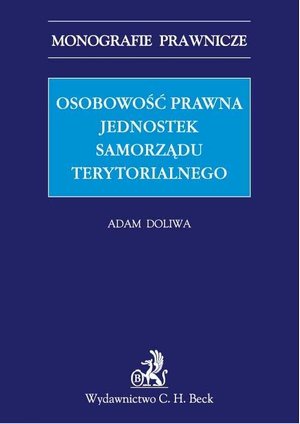 Osobowość prawna jednostek samorządu terytorialnego – ebook