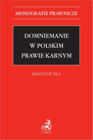 Domniemanie w polskim prawie karnym – ebook