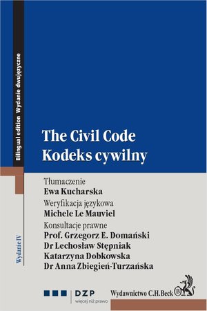 Kodeks cywilny. The civil code. Wydanie 4 – ebook