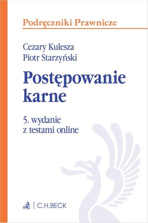 Postępowanie karne z testami online &ndash; ebook