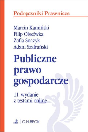 Publiczne prawo gospodarcze z testami online – ebook