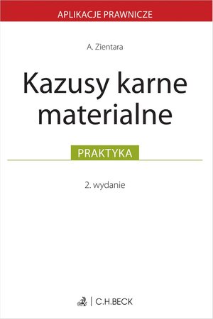 Kazusy karne materialne &ndash; ebook