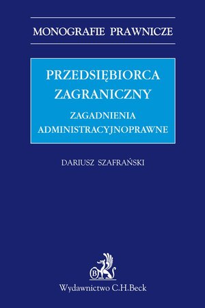 Przedsiębiorca zagraniczny – ebook