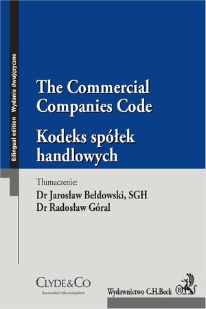 Kodeks spółek handlowych. The Commercial Companies Code – ebook