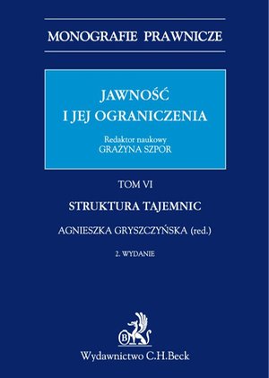 Jawność i jej ograniczenia. Struktura tajemnic. Tom 6 – ebook