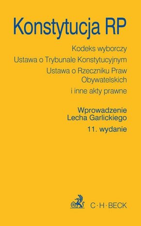 Teksty ustaw: Konstytucja RP. Wydanie 11 – ebook