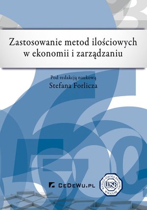 Zastosowanie metod ilościowych w ekonomii i zarządzaniu – ebook