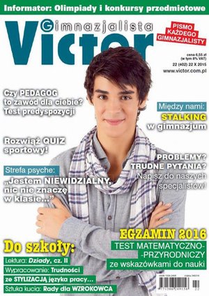 edukacja: Victor Gimnazjalista nr 22 (402) &ndash; eprasa