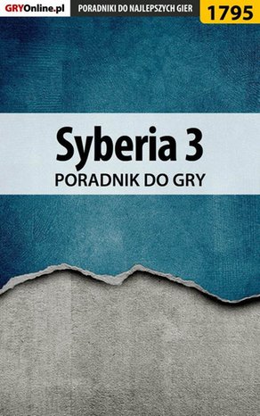 Syberia 3 - poradnik do gry – ebook