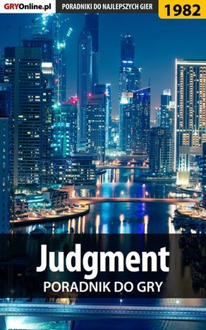 Judgment - poradnik do gry – ebook