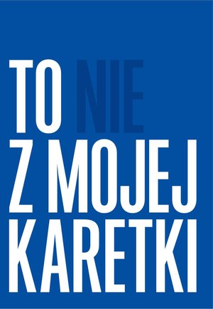 To nie z mojej karetki – ebook