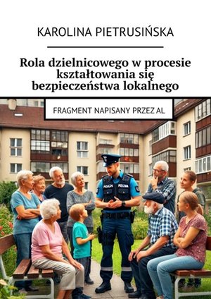 Rola dzielnicowego w&nbsp;procesie kształtowania&nbsp;się bezpieczeństwa lokalnego &ndash; ebook
