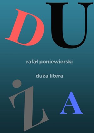 duża litera – ebook