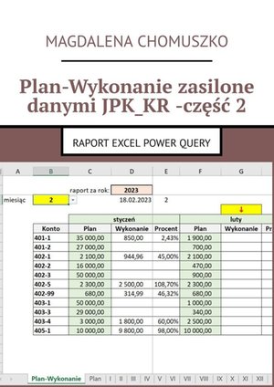 Plan. Wykonanie zasilone danymi JPK_KR. Część 2 – ebook