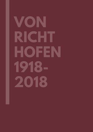 Von Richthofen 1918-2018 – ebook