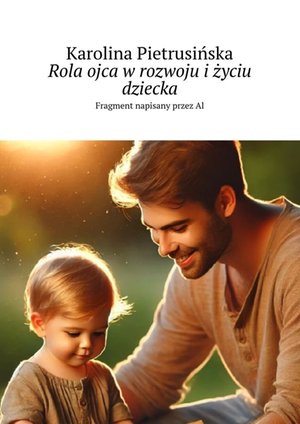 Rola ojca w rozwoju i życiu dziecka – ebook