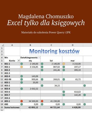 Excel tylko dla księgowych Zeszyt 1 – ebook