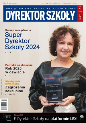 Oświatowe: Dyrektor Szkoły - Nr 1/2025 [373] – ebook