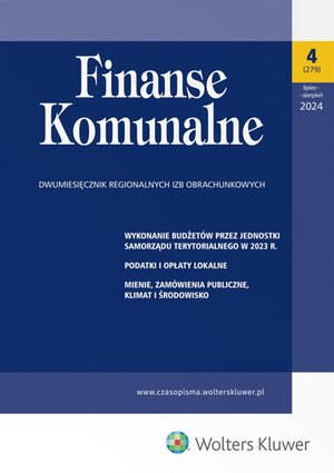 Finanse Komunalne. Nr 4/2024 – ebook