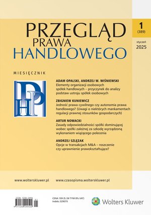 Przegląd Prawa Handlowego. Numer 1/20245 – ebook