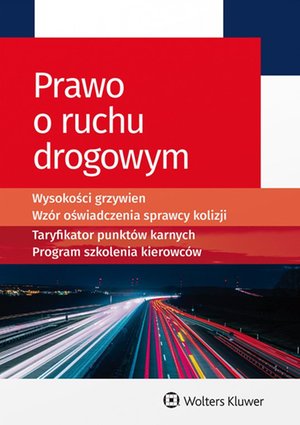 Teksty ustaw: Prawo o ruchu drogowym – ebook