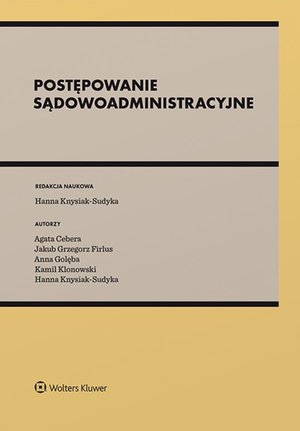 Postępowanie sądowoadministracyjne – ebook