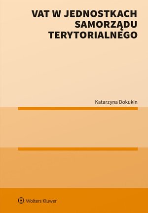 VAT w jednostkach samorządu terytorialnego – ebook
