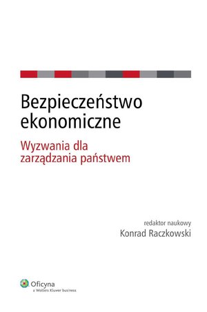 Bezpieczeństwo ekonomiczne. Wyzwania dla zarządzania państwem – ebook