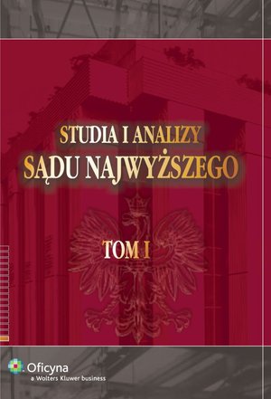 Studia i Analizy Sądu Najwyższego. TOM I – ebook
