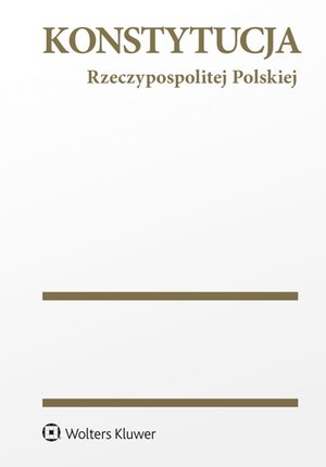 Konstytucja Rzeczypospolitej Polskiej. Przepisy – ebook